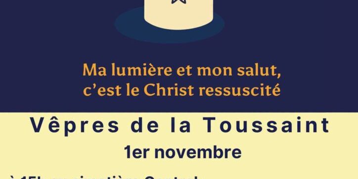 vêpres de la toussaint